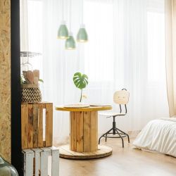 FRUTTI wisząca zielona ceramika 230V E27 28W