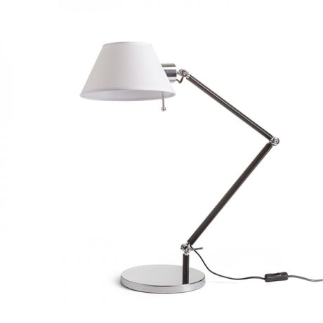 Przejdź do produktu MONTANA stołowa biała/czarna chrom 230V LED E27 11W