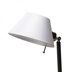 MONTANA ścienna biała/czarna chrom 230V E27 28W