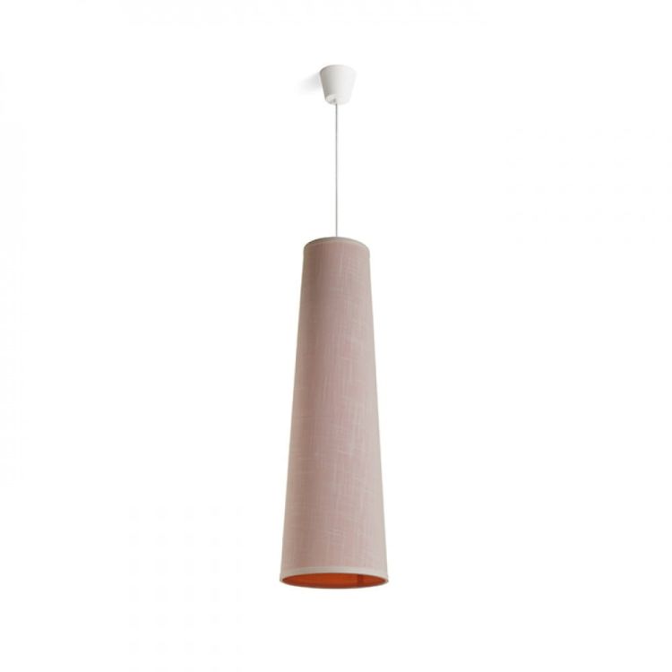 ESME 76 wisząca biała/pomarańczowa  230V E27 28W