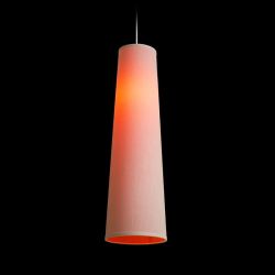 ESME 76 wisząca biała/pomarańczowa  230V E27 28W