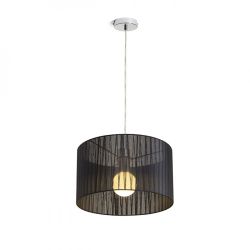 GLAMOUR 35/20 wisząca czarna  230V E27 28W