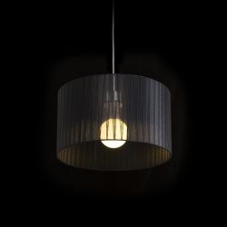 GLAMOUR 35/20 wisząca czarna  230V E27 28W