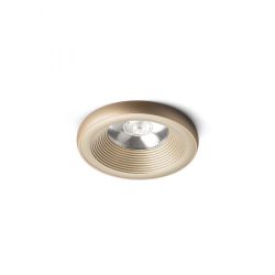 SHARM PLUS wpuszczana perłowo-złota  230V LED 10W 24°  3000K