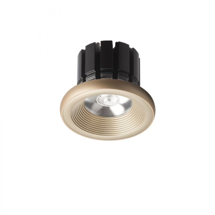 SHARM PLUS wpuszczana perłowo-złota  230V LED 10W 24°  3000K