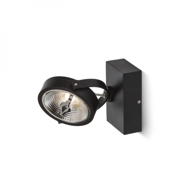 KELLY LED I DIMM ścienna czarna  230V LED 12W 24°  3000K