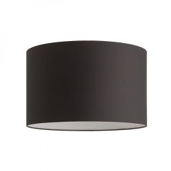 RON 40/25 abażur  Polycotton czarna/białe PCV  max. 23W