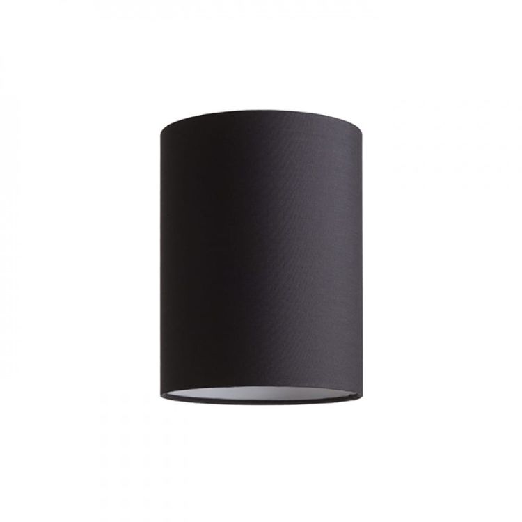 RON 15/20 abażur  Polycotton czarna/białe PCV  max. 28W