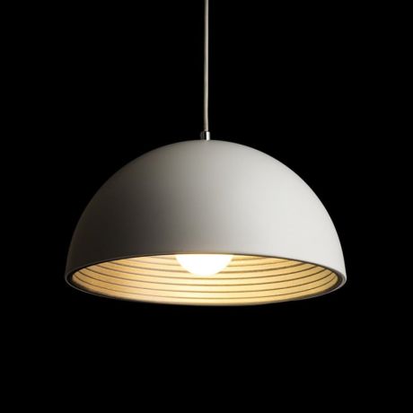 Przejdź do produktu CARISSIMA 40 wisząca biała matowa /srebrno-szara  230V LED E27 15W