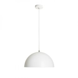 CARISSIMA 40 wisząca biała matowa /srebrno-szara  230 E27 42W