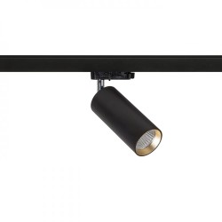 MAVRO do szyny  3-faz czarna/złota  230V LED 12W 38°  3000K