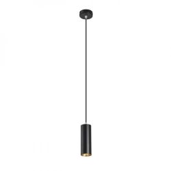 MAVRO wisząca czarna/złota  230V LED 12W 38°  3000K