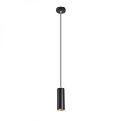 MAVRO wisząca czarna/złota  230V LED 12W 38°  3000K
