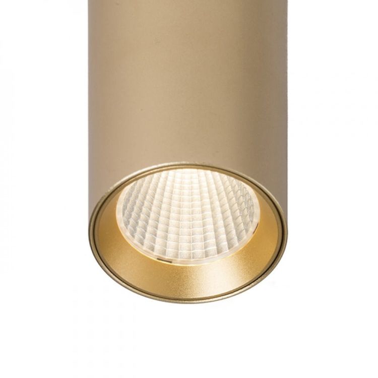 MAVRO wisząca złota  230V LED 12W 38°  3000K