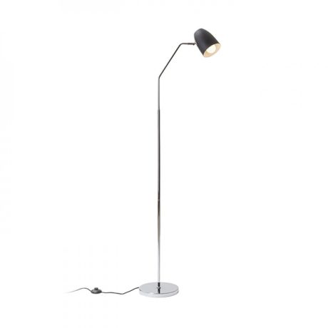 Przejdź do produktu PRAGMA podłogowa czarna chrom 230V LED E27 11W