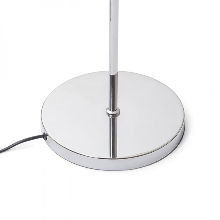 PRAGMA podłogowa czarna chrom 230V E27 28W