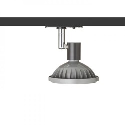 TRICA do szyny 1-faz czarna  230V GU10 50W