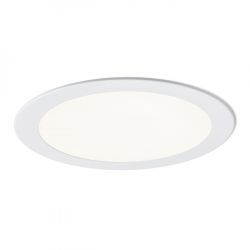 SOCORRO R 225 wpuszczana biała  230V LED 18W  3000K