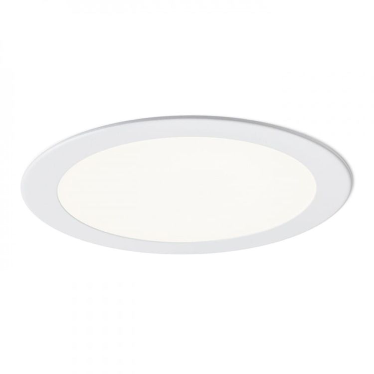 SOCORRO R 225 wpuszczana biała  230V LED 18W  3000K