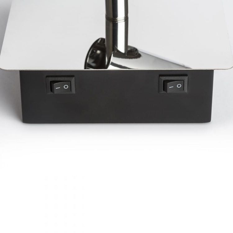 TIARA ścienna  chrom 230V LED 2x3W 25°  3000K