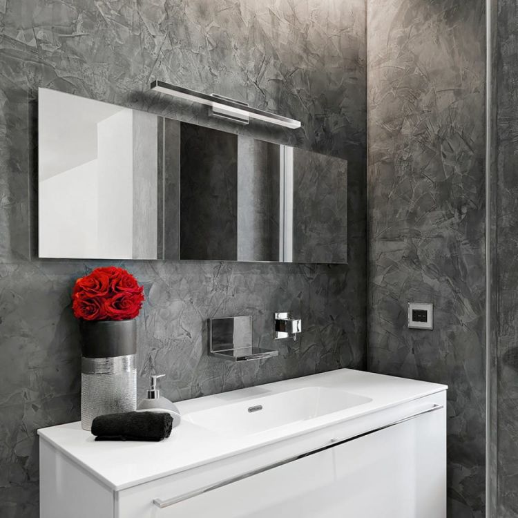 PANON SHORT ścienna  chrom 230V LED 18W IP44  3000K