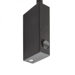 EKE ścienna czarna  230V LED 3W 60°  3000K