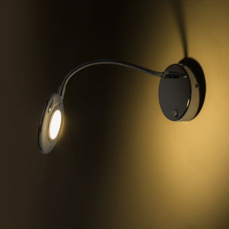 Przejdź do produktu FLAP ścienna  chrom 230V LED 4.2W 120°  3000K