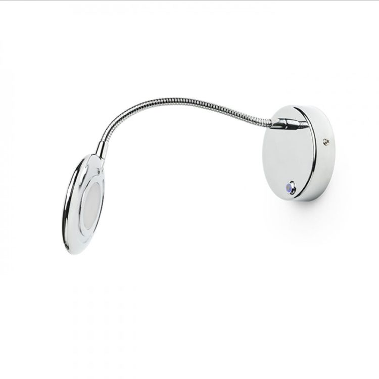 FLAP ścienna  chrom 230V LED 4.2W 120°  3000K