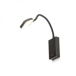 FRISCO W ścienna czarna  230V LED 4.2W 120°  3000K