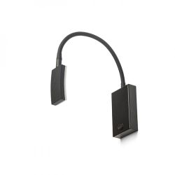 FRISCO W ścienna czarna  230V LED 4.2W 120°  3000K