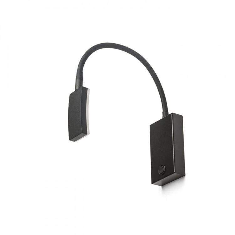 FRISCO W ścienna czarna  230V LED 4.2W 120°  3000K