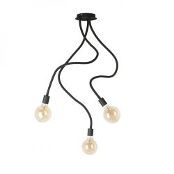 LOYD E27 III sufitowa czarna  230V E27 3x28W