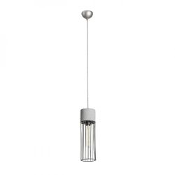 BURTON wisząca  beton 230V E27 42W