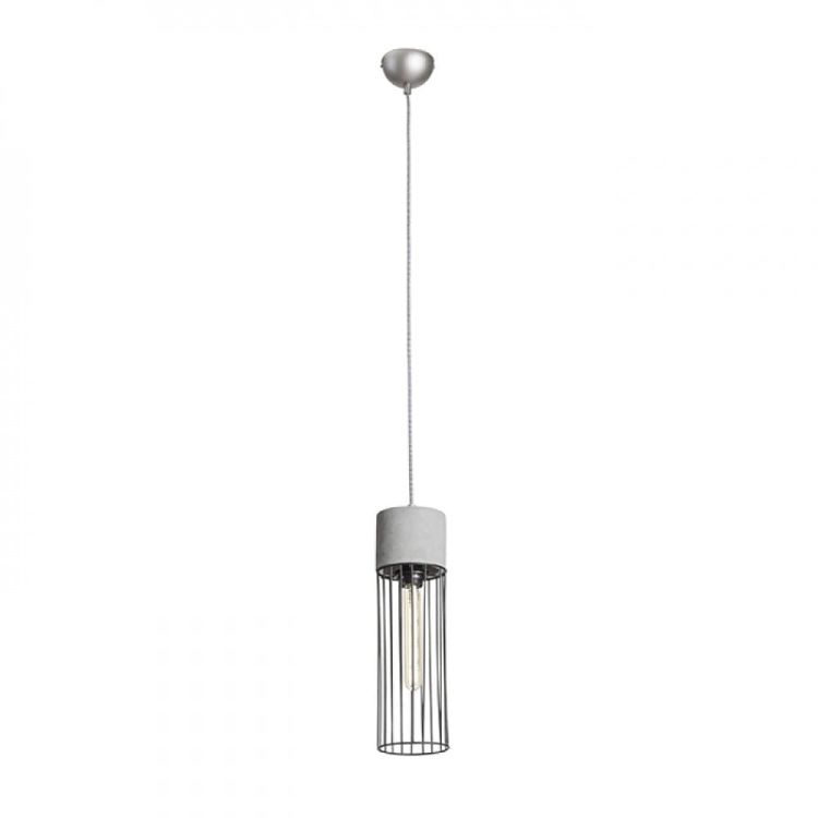 BURTON wisząca  beton 230V E27 42W