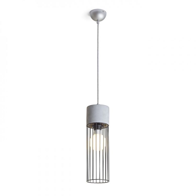 BURTON wisząca  beton 230V E27 42W