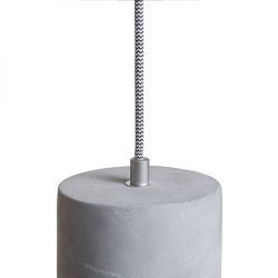 BURTON wisząca  beton 230V E27 42W