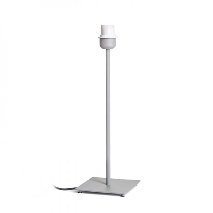 CORTINA stojak stołowy szara  230V E27 28W