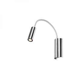 SHOW ścienna biała chrom 230V LED 3W  3000K