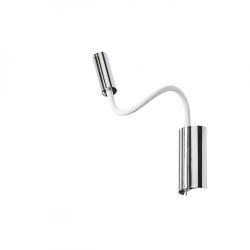 SHOW ścienna biała chrom 230V LED 3W  3000K