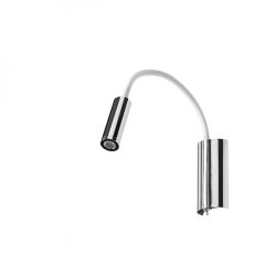 SHOW ścienna biała chrom 230V LED 3W  3000K