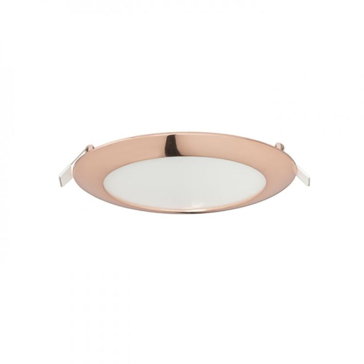 DADA 17 wpuszczana  miedź 230V LED 12W  3000K