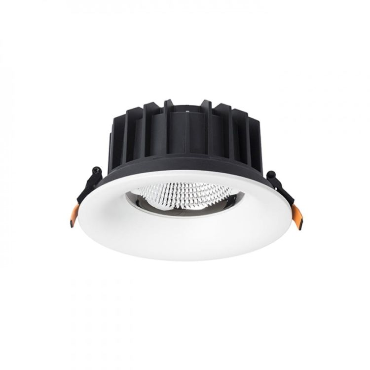 LOOKER 17 wpuszczana biała  230V LED 30W 35°  3000K