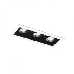 BONDY III wpuszczana biała  230V LED 3x7W 24°  3000K