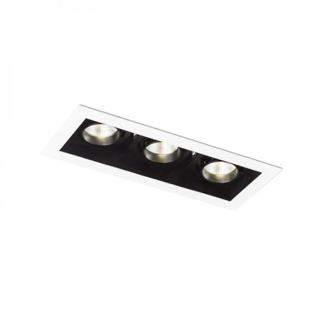 Przejdź do produktu BONDY III wpuszczana biała  230V LED 3x7W 24°  3000K