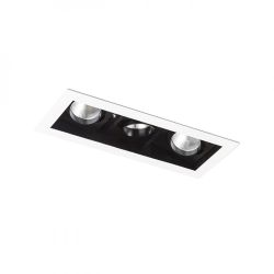 BONDY III wpuszczana biała  230V LED 3x7W 24°  3000K