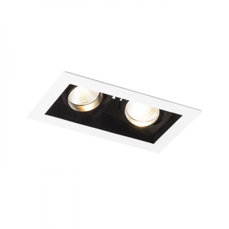 Przejdź do produktu BONDY II wpuszczana biała  230V LED 2x7W 24°  3000K