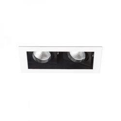 BONDY II wpuszczana biała  230V LED 2x7W 24°  3000K
