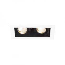 BONDY II wpuszczana biała  230V LED 2x7W 24°  3000K