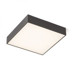 LARISA SQ 30 sufitowa czarna  230V LED 30W  3000K