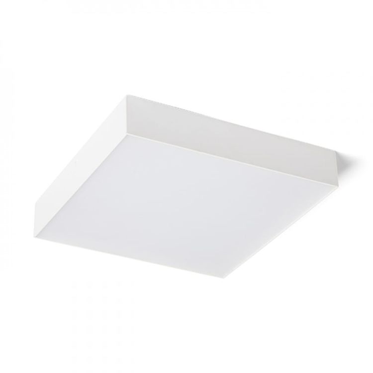 LARISA SQ 30 sufitowa biała  230V LED 30W  3000K